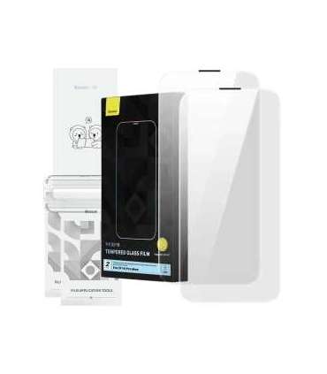Tempered Glass Baseus Corning for iPhone 14 Pro with built-in dust filter
