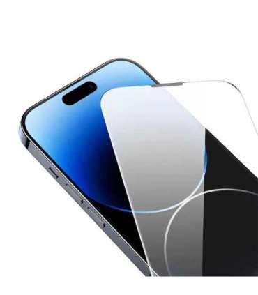 Tempered Glass Baseus Corning for iPhone 14 Pro with built-in dust filter