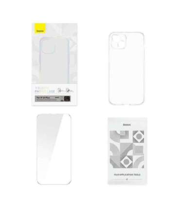 Transparent Case and Tempered Glass set Baseus Corning for iPhone 14 Plus