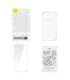 Transparent Case and Tempered Glass set Baseus Corning for iPhone 13 Pro Max