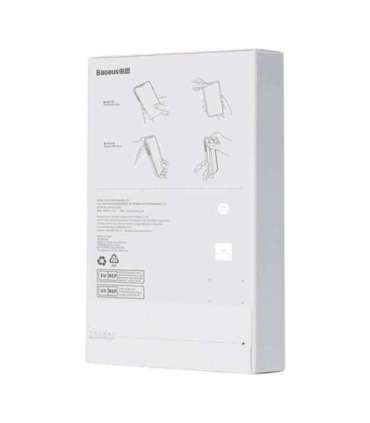 Transparent Case and Tempered Glass set Baseus Corning for iPhone 13 Pro Max