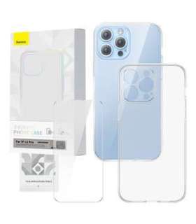 Transparent Case and Tempered Glass set Baseus Corning for iPhone 13 Pro