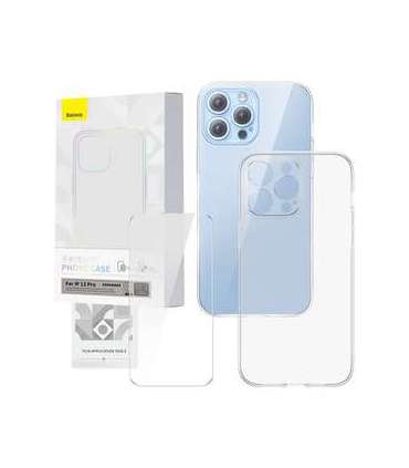 Transparent Case and Tempered Glass set Baseus Corning for iPhone 13 Pro