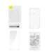 Transparent Case and Tempered Glass set Baseus Corning for iPhone 13 Pro