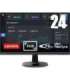 Lenovo D24-40 60.5 cm (23.8") 1920 x 1080 pixels Full HD LED Black