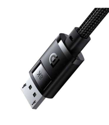 DP 8K to DP 8K cable Baseus High Definition 2m (black)