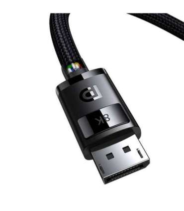 DP 8K to DP 8K cable Baseus High Definition 2m (black)