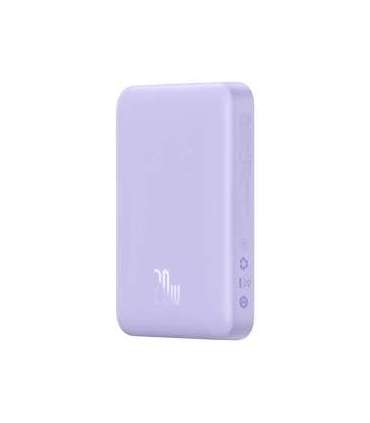 Powerbank Baseus Magnetic Mini 10000mAh, USB-C  20W MagSafe (purple)