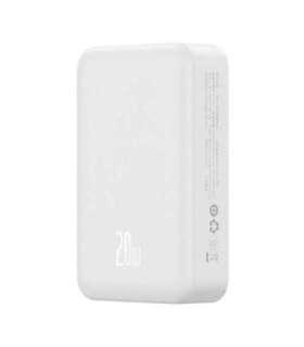 Powerbank Baseus Magnetic Mini 20000mAh, USB-C 20W MagSafe (white)