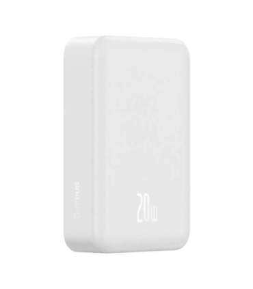 Powerbank Baseus Magnetic Mini 20000mAh, USB-C 20W MagSafe (white)