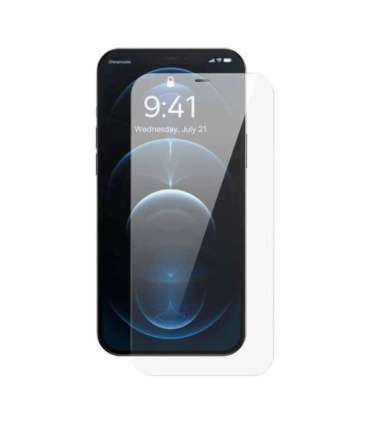 Tempered Glass Baseus 0.4mm Iphone 12 Pro  MAX + cleaning kit
