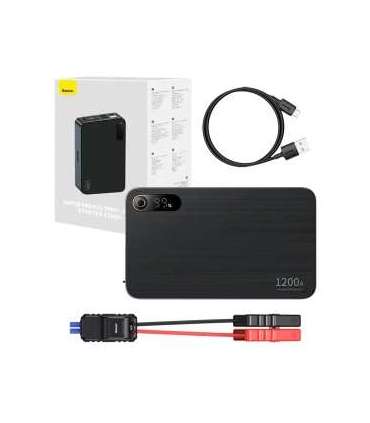 Car Jump Starter Baseus Black Super Energy Pro+ 1200A  (black)