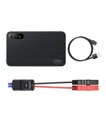 Car Jump Starter Baseus Black Super Energy Pro+ 1200A  (black)
