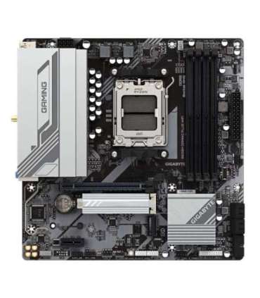 GIGABYTE B650M GAMING PLUS WIFI Motherboard - AMD Ryzen 9000 CPUs, 5+2+2 Phases VRM, up to 8000MHz DDR5, 2xPCIe 4.0 M.2,