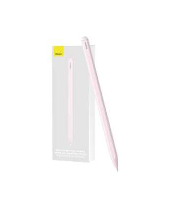 Wireless charging stylus for phone / tablet Baseus Smooth Writing (pink)