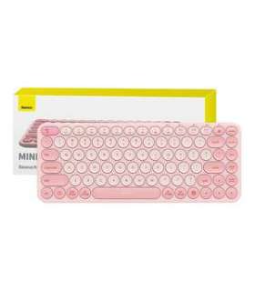 Baseus K01A Wireless Tri-Mode Keyboard Baby Pink