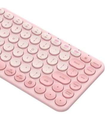 Baseus K01A Wireless Tri-Mode Keyboard Baby Pink