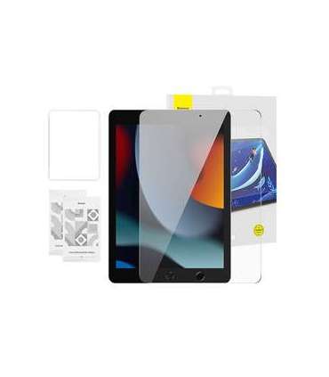 Tempered Glass Baseus Crystal 0.3 mm for iPad Pro/Air3/ 10,2" iPad 7/8/9 (2szt.) + cleaning kit