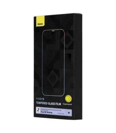 Tempered glass with eye protection filter Baseus Crystal Series iPhone 14 PRO