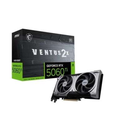 MSI VENTUS GeForce RTX 5060 TI 16G 2X OC PLUS NVIDIA 16 GB GDDR7