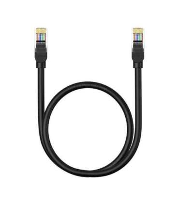 Baseus Ethernet CAT5, 0,5m network cable (black)