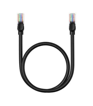 Baseus Ethernet CAT5, 0,5m network cable (black)