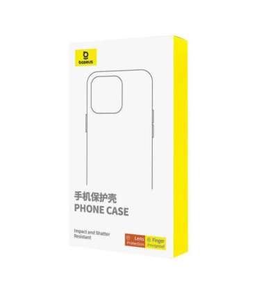 Clear Case Baseus iPhone 15 + tempered glass