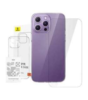 Clear Case Baseus iPhone 14 Pro Max+ tempered glass