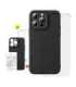 Case Baseus Synthetic Fiber iPhone 15 Pro + tempered glass