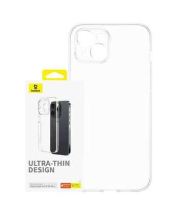 Phone Case for iPhone 15 Plus Baseus OS-Lucent Series (Clear)