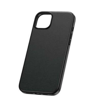 Phone Case for iPhone 15 Plus Baseus Fauxther Series (Black)