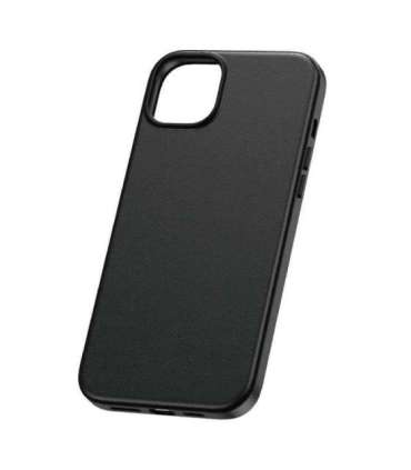 Phone Case for iPhone 15 ProMax Baseus Fauxther Series (Black)