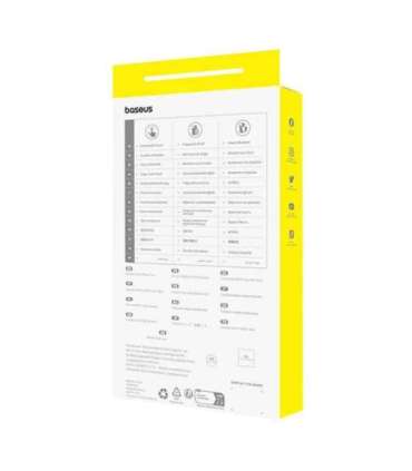 Phone Case for iPhone 15 ProMax Baseus Fauxther Series (Black)