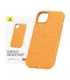Phone Case for iPhone 15 ProMax Baseus Fauxther Series (Orange)