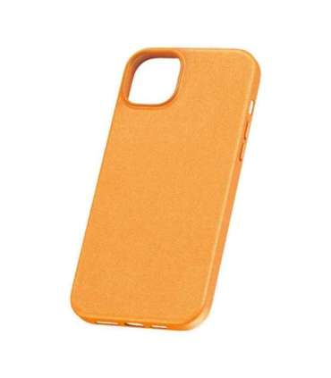 Phone Case for iPhone 15 ProMax Baseus Fauxther Series (Orange)