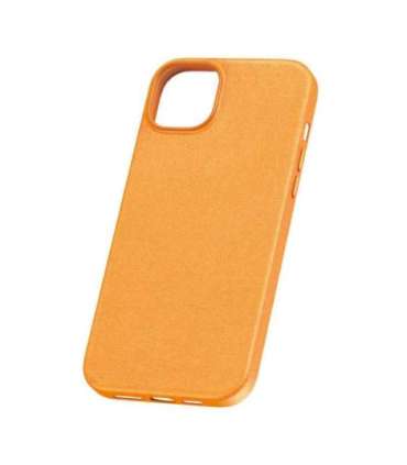 Phone Case for iPhone 15 Pro Baseus Fauxther Series (Orange)