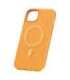 Magnetic Phone Case for iPhone 15 Plus Baseus Fauxther Series (Orange)
