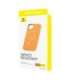 Magnetic Phone Case for iPhone 15 Plus Baseus Fauxther Series (Orange)