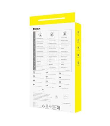 Magnetic Phone Case for iPhone 15 Plus Baseus Fauxther Series (Orange)