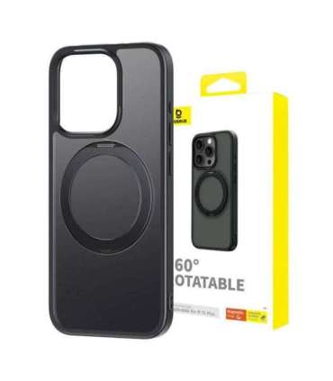 Magnetic Phone Case for iPhone 15 Plus Baseus CyberLoop Series (Black)