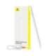 Active stylus Baseus Smooth Writing Series with wireless and cabled charging (White)