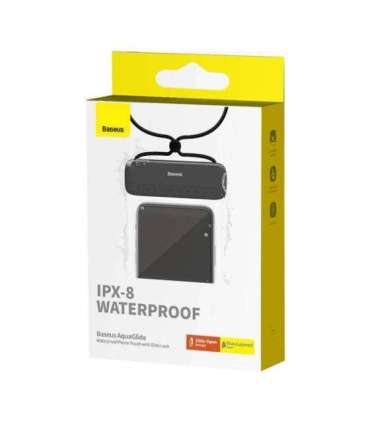 Waterproof phone case Baseus AquaGlide (black)