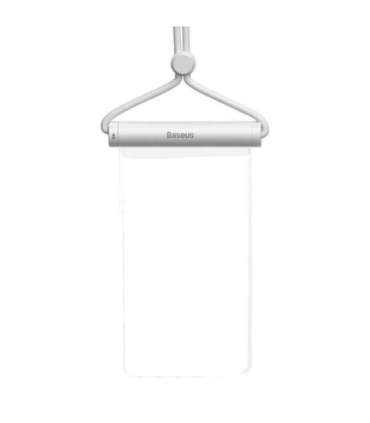 Waterproof phone case Baseus AquaGlide with Cylindrical Slide Lock (white)