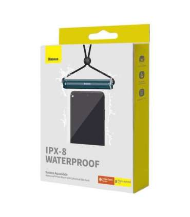 Waterproof phone case Baseus AquaGlide with Cylindrical Slide Lock (blue)