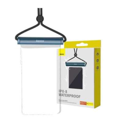 Waterproof phone case Baseus AquaGlide with Cylindrical Slide Lock (blue)