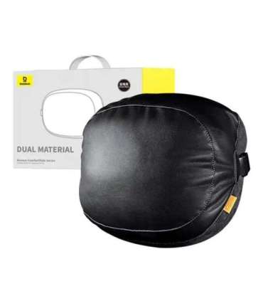 Double sided Car Headrest Mounted Pillow Baseus Comfort Ride (black)