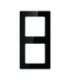 Double frame socket Avatto N-TS10-Frame-B2 (black)