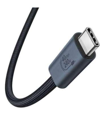 Quick Charge USB-C Baseus Flash 240W 1m (black)