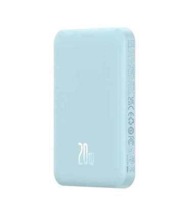 Magnetic Mini Powerbank Baseus 5000mAh, USB-C 20W (blue)