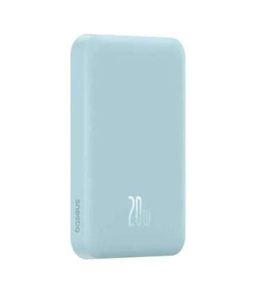 Magnetic Mini Powerbank Baseus 5000mAh, USB-C 20W (blue)